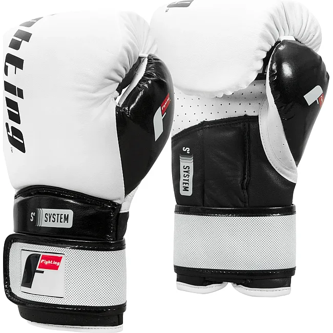 Перчатки для бокса Fighting S2 GEL Power White Black