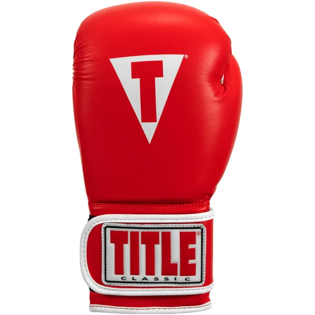Рукавиці боксу TITLE Classic Pro Style 3.0 Red White