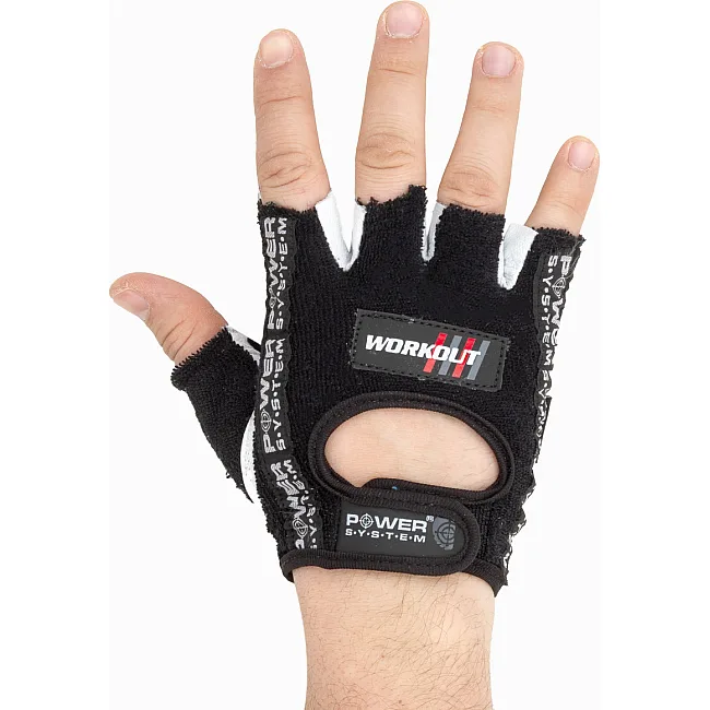 Перчатки для фитнеса POWER SYSTEM PS-2200 Workout Black