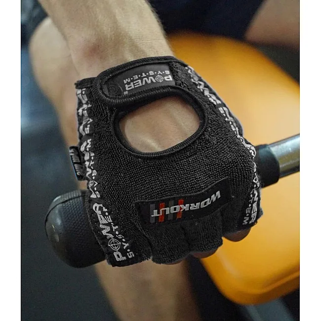 Перчатки для фитнеса POWER SYSTEM PS-2200 Workout Black