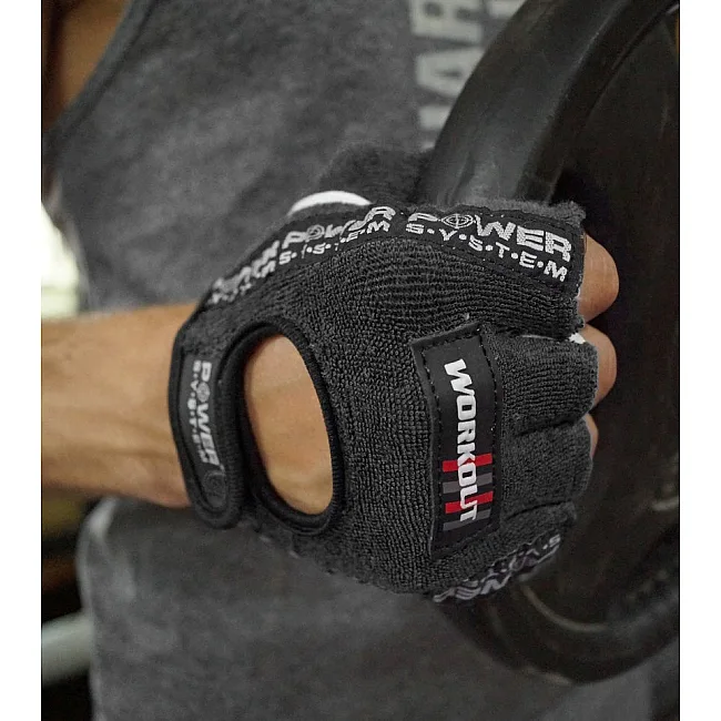 Перчатки для фитнеса POWER SYSTEM PS-2200 Workout Black