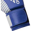 Перчатки для кикбоксинга с лицензией WAKO (синий-белый) ADIDAS adiKBWKF200