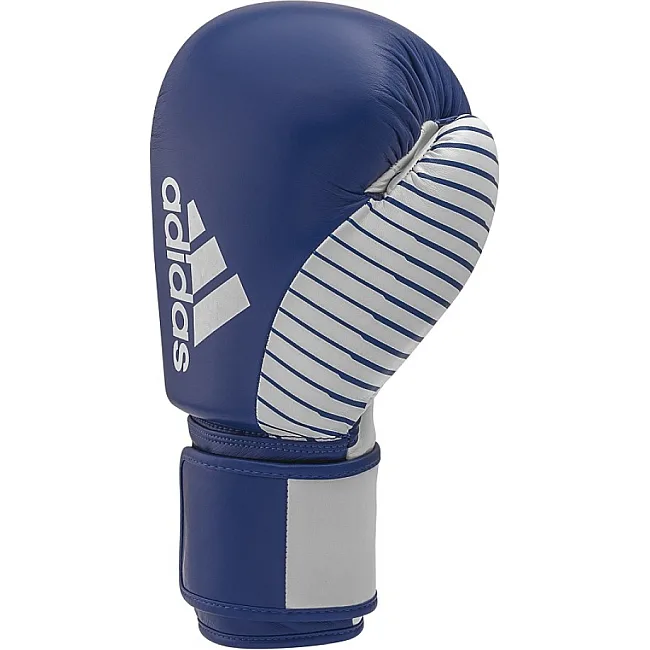 Перчатки для кикбоксинга с лицензией WAKO (синий-белый) ADIDAS adiKBWKF200