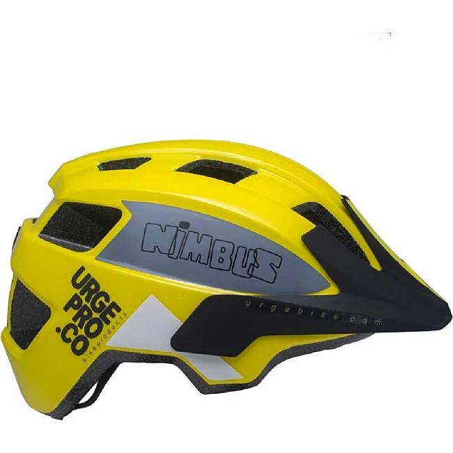 Подростковый велошлем URGE Nimbus желтый 51-55 см