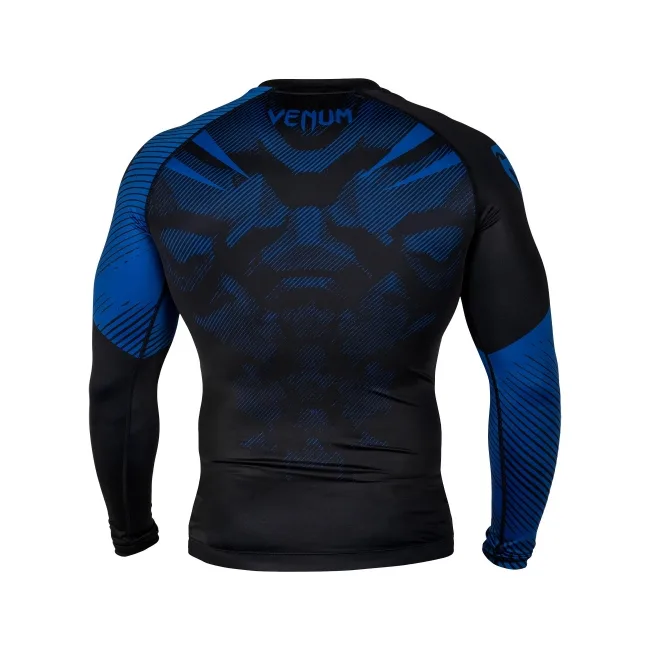 Рашгард із довгим рукавом VENUM NoGi 2.0 Black Blue