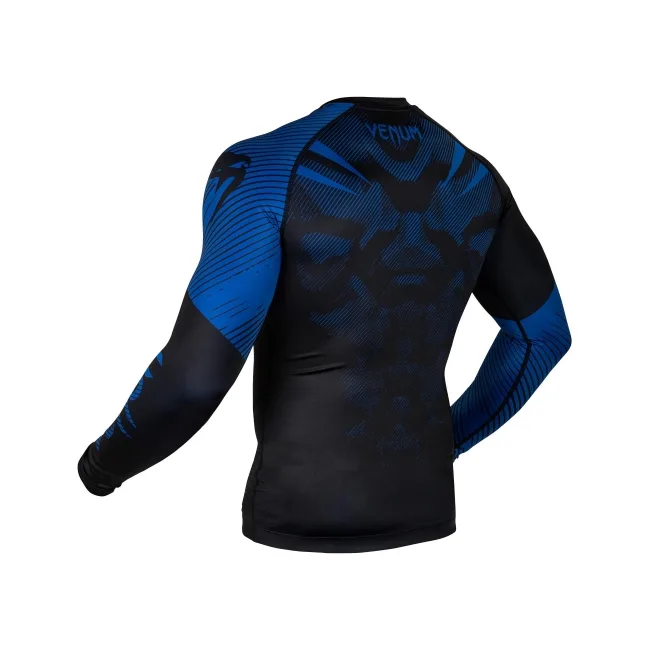 Рашгард із довгим рукавом VENUM NoGi 2.0 Black Blue