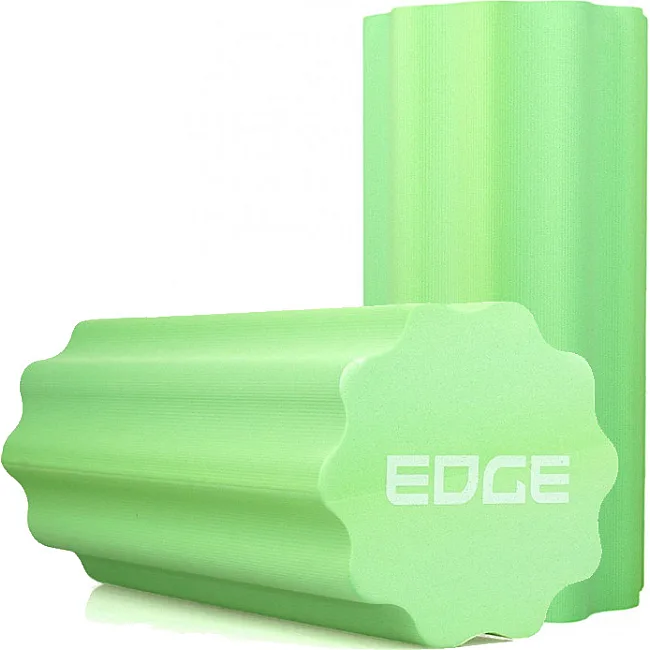 Роллер для йоги массажный EDGE профилированный EVA RO3-45 зеленый (45x15см.)