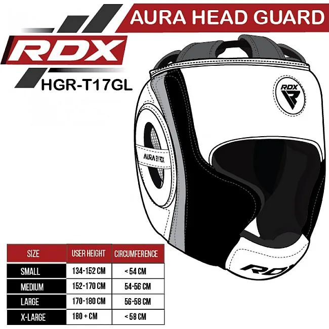 Шолом для боксу RDX Aura Golden M