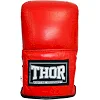 Снарядные перчатки THOR 605 PU/ красные