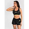 Спортивное бра VENUM Training Camp 4.0 - Black/Neon Green