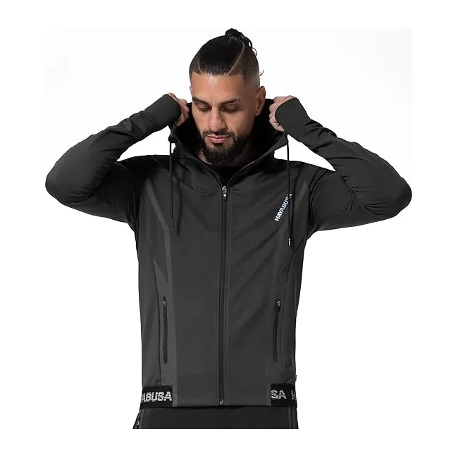 Толстовка HAYABUSA Men’s Zip-Up Performance Black