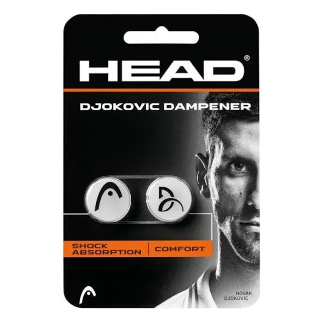 Вибротушители Head Djokovic Dampener white 2 шт