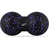 Массажный набор PowerPlay PP_4015 EPP Foam Roller Set 4in1 (2-я роллы + 2-я мячи) Черно-Фиолетовый