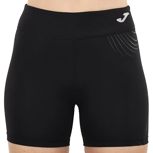 Мини-шорты женские спортивные облегающие JOMA R-NIGHT 902866-100 (Черный)