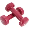 Гантели виниловые ENERO FIT VDB со стойкой, 7 кг