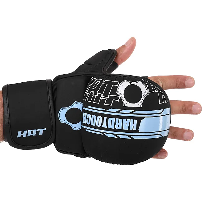 Рукавички Краби спарингові для MMA HARD TOUCH BO-00126 (Чорний)