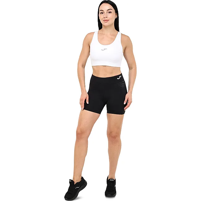 Мини-шорты женские спортивные облегающие JOMA R-NIGHT 902866-100 (Черный)