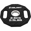 Блины диски TPU 2 Handle металлическая втулка ZELART TA-6996-2_5 (Черный)