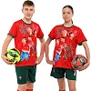Дитяча футбольна форма RONALDO 7 SP-SPORT CO-7362 (Червоно-зелений)