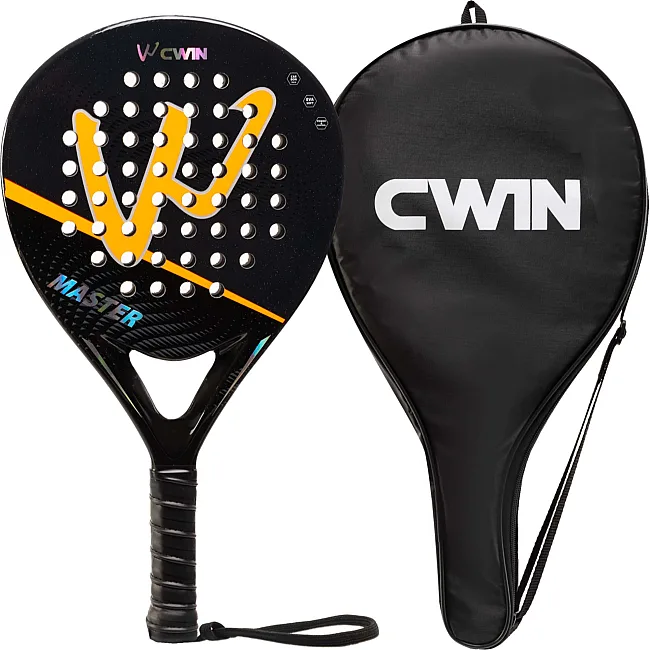 Ракетка для падел-тенниса Padel CAMEWIN MASTER BT-6062 (Черный-оранжевый)