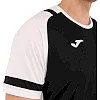 Футбольна форма комплект футболка та шорти JOMA LIDER 104285-102 4 (Чорний-білий)