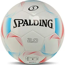 Футбольный мяч SPALDING 2.0 66003Z (Белый-голубой)