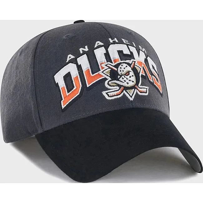 Кепка (MVP) 47 Brand SPLIT BLOCK ANAHEIM DUCKS темно-сірий One Size