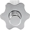 Гриф для штанги хромированный прямой MDbuddy TA-9749-25 (Хром)