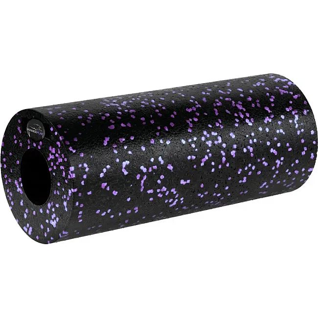 Массажный набор PowerPlay PP_4015 EPP Foam Roller Set 4in1 (2-я роллы + 2-я мячи) Черно-Фиолетовый