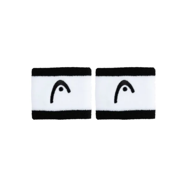 Напульсники Head New Wristband striped 2,5" black-white 2 шт
