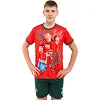 Дитяча футбольна форма RONALDO 7 SP-SPORT CO-7362 (Червоно-зелений)
