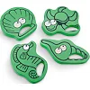 Набор досок для плавания Aqua Speed KIDDIE FRIENDS Set 62736 зеленый (для детей) One Size