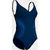 Купальник закрытый для женщин Arena SHIMMERING SWIMSUIT U BACK синий (для женщин)