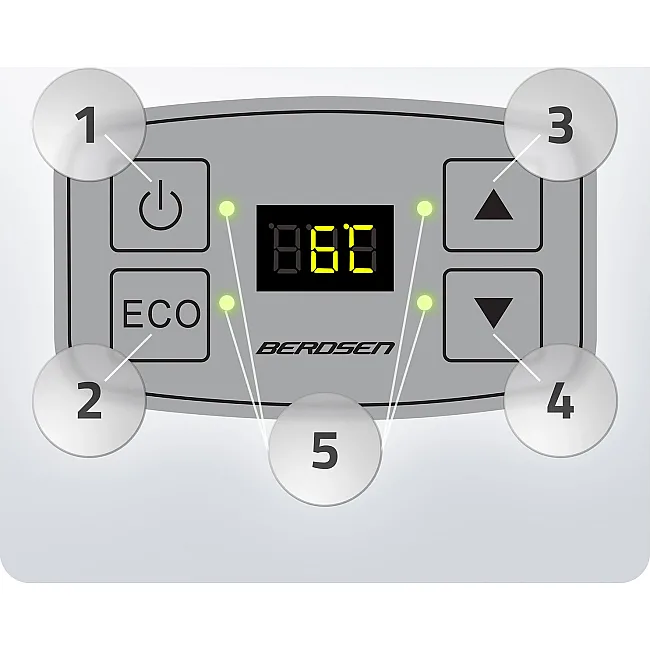 Холодильник туристический Berdsen Icemax 26 л черный