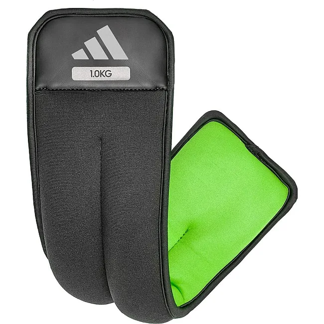 Утяжелители для лодыжки/запястия ADIDAS Ankle/Wrist Weights черный, зеленый 0,5 кг