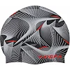 Шапочка для бассейна силиконовая YINGFA C0080 (Серый-красный)