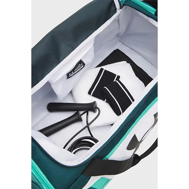 Сумка UNDER ARMOUR Undeniable 5.0 Duffle SM 40L зелений, білий 55 х 25,5 х 27 см
