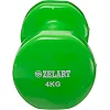 Гантели для фитнеса виниловые ZELART Beauty TA-5225-4 (Черный)