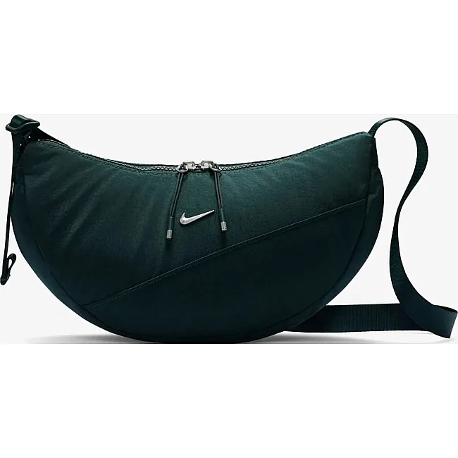 Сумка NIKE NK AURA CRESCENT CROSSBODY 4L темно-зеленый (для женщин) 30 х 18 х 10 см