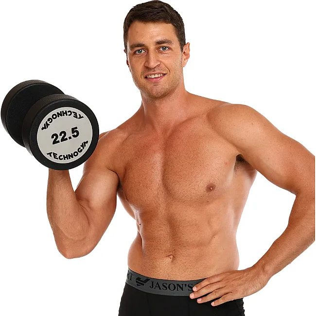 Гантель профессиональная
 с полиуретановым покрытием TECHNOGYM TG-1834-22_5 1шт 22,5кг