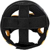 Тренировочный шлем для бокса кожа
 FAIRTEX
 BO-0614 (Красный-черный)