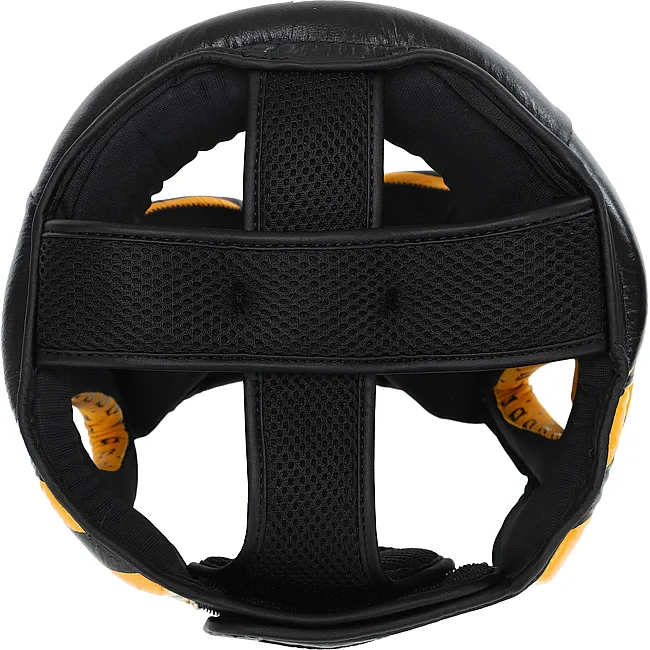 Тренировочный шлем для бокса кожа
 FAIRTEX
 BO-0614 (Красный-черный)