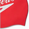 Шапка для плавання Speedo SLOGAN PRT CAP AU червоний, білий OSFM