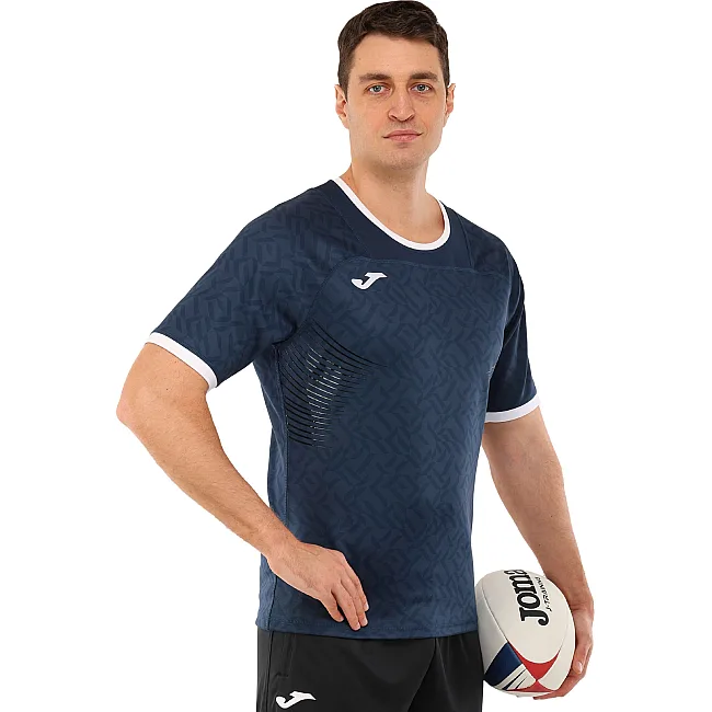 Регбийная игровая футболка JOMA NATION 104384-331 XXS-XXL (Темно-синий)