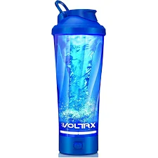 Шейкер спортивный электрический VOLTRX VortexBoost 600 мл. Tritan Blue