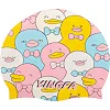 Детская шапочка для плавания YINGFA K0012 (Розовый-желтый)