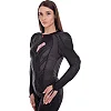Моточерепаха компрессионная женская SCOYCO Hermes Body armor AM03W (Черный)
