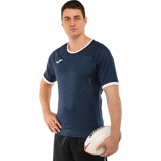 Регбийная игровая футболка JOMA NATION 104384-331 XXS-XXL (Темно-синий)