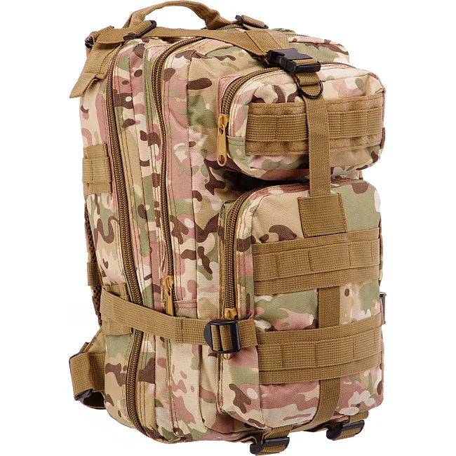 Штурмовой тактический рюкзак
 SP-SPORT
 ZK-8
 40х23х23см 21л (Камуфляж Multicam)