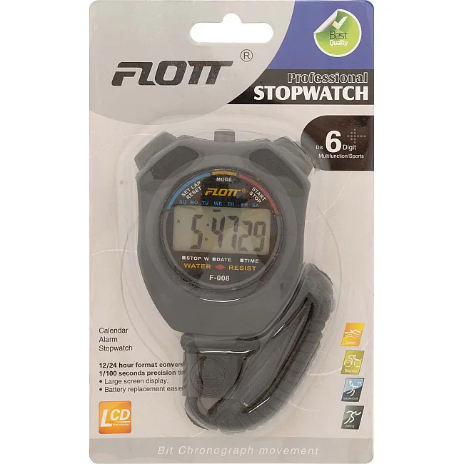 Секундомер спортивный электронный FLOTT F-008